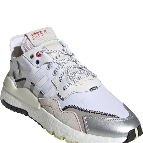 Adidas Nite Jogger ORBGRY/FTWHT/HIRERE - Picture 15 of 15